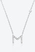 L To P Zircon 925 Sterling Silver Necklace