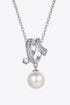 Give You A Chance Pearl Pendant Chain Necklace - Sharon David's