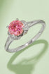 I Am Love 1 Carat Moissanite 4-Prong 925 Sterling Silver Ring