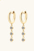 Moissanite Decor 925 Sterling Silver Earrings